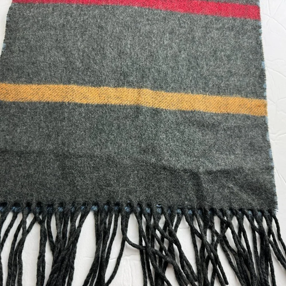 Fraas Reversible Scarf Stripped Fringe Germany